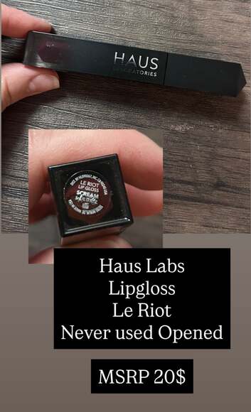HAUS LABORATORIES by Lady Gaga LE RIOT LIP GLOSS - Picture 1 of 1